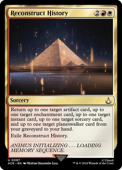 Reconstruct History (Universes Beyond: Assassin's Creed) Near Mint - Nick Nack's Full Frontal Attack
