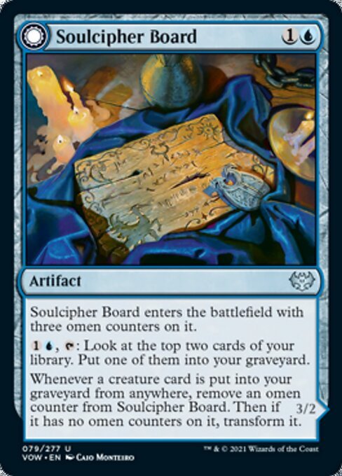 Soulcipher Board / Cipherbound Spirit (Innistrad: Crimson Vow) Near Mint - Nick Nack's Full Frontal Attack
