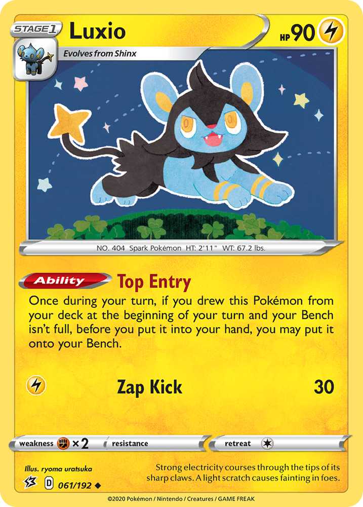 Luxio (61/192) [Espada y escudo: Choque rebelde] 