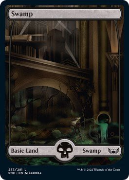 Swamp (277) (Streets of New Capenna) Near Mint - Nick Nack's Full Frontal Attack