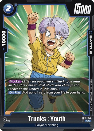 Trunks : Youth (Awakened Pulse) Near Mint