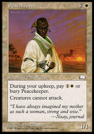 Peacekeeper (Weatherlight) Light Play