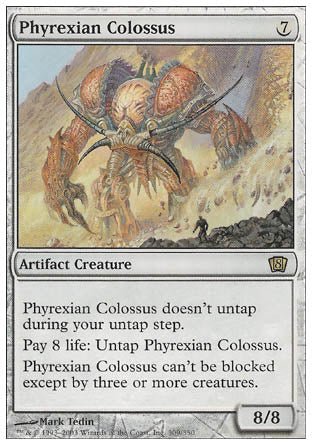 Phyrexian Colossus (8th Edition) Near Mint - Nick Nack's Full Frontal Attack