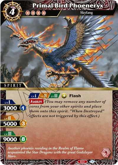 Primal Bird Phoeneryx (False Gods) Near Mint