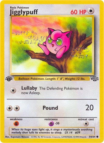 Jigglypuff (Jungle) Medium Play Unlimited