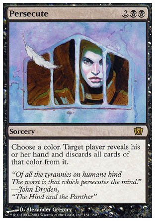 Persecute (8th Edition) Near Mint - Nick Nack's Full Frontal Attack