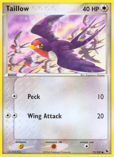 Taillow (Ruby and Sapphire) Light Play