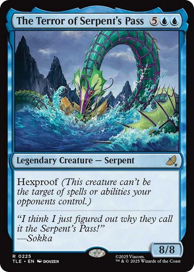 The Terror of Serpent's Pass (Avatar: The Last Airbender: Eternal-Legal) Near Mint Foil