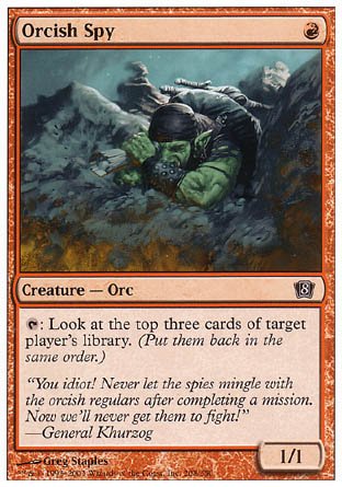 Orcish Spy (8th Edition) Near Mint - Nick Nack's Full Frontal Attack