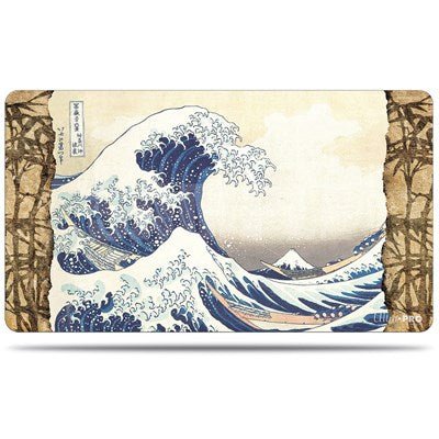 Fine Art Standard Size Playmat The Great Wave Off Kanagawa (Ultra Pro Playmats) New - Nick Nack's Full Frontal Attack