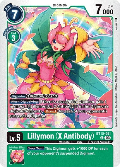 Lillymon (X Antibody) (Exceed Apocalypse) Near Mint