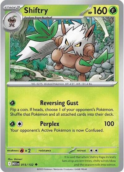 Shiftry (ME01: Mega Evolution) Near Mint Reverse Holofoil