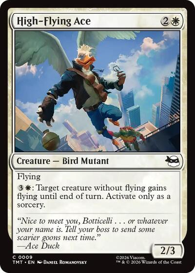 High - Flying Ace (Teenage Mutant Ninja Turtles) Near Mint - Nick Nack's Full Frontal Attack