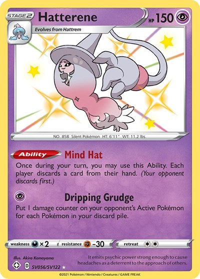 Hatterene (Shining Fates: Shiny Vault) Near Mint Holofoil