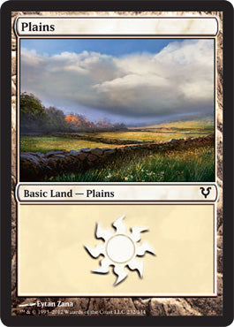 Plains (231) (Avacyn Restored) Light Play