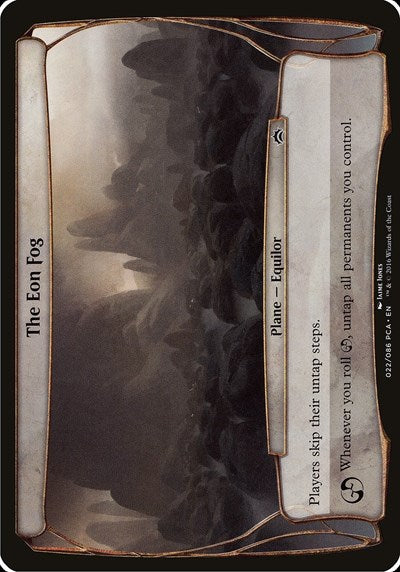 The Eon Fog (Planechase Anthology) (Oversize Cards) Near Mint
