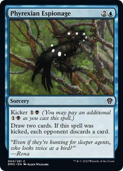 Phyrexian Espionage (Dominaria United) Near Mint