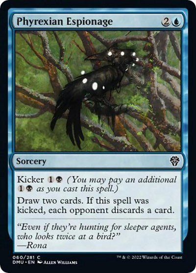 Phyrexian Espionage (Dominaria United) Near Mint