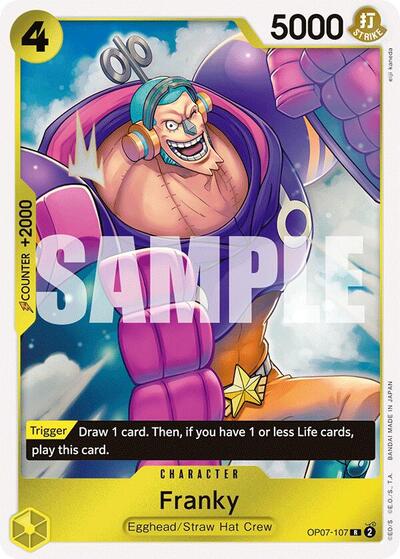 Franky (500 Years in the Future) Near Mint Foil