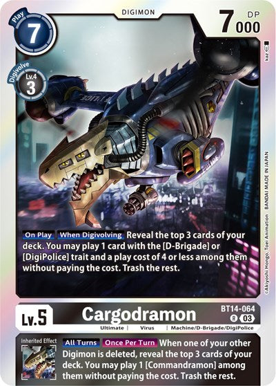 Cargodramon (Blast Ace) Near Mint