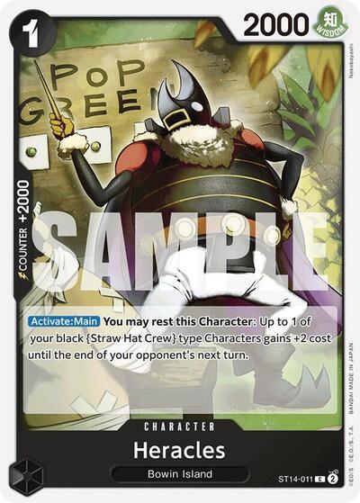 Heracles (Starter Deck 14: 3D2Y) Near Mint - Nick Nack's Full Frontal Attack