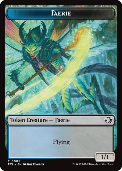 Faerie / Goblin Double - Sided Token (Lorwyn Eclipsed) Near Mint - Nick Nack's Full Frontal Attack