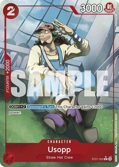 Usopp (Parallel) (Starter Deck EX: Gear 5) Near Mint Foil