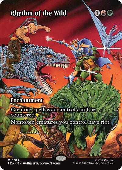 Rhythm of the Wild (Borderless) (Teenage Mutant Ninja Turtles Eternal-Legal) Near Mint