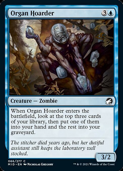 Organ Hoarder (Innistrad: Midnight Hunt) Near Mint - Nick Nack's Full Frontal Attack