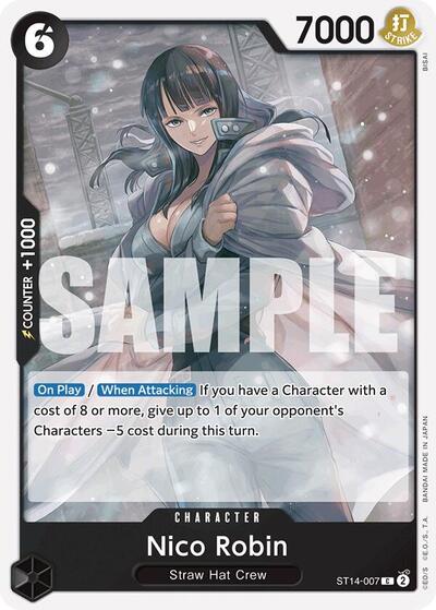 Nico Robin (Starter Deck 14: 3D2Y) Near Mint - Nick Nack's Full Frontal Attack