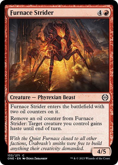 Furnace Strider (Phyrexia: All Will Be One) Near Mint - Nick Nack's Full Frontal Attack