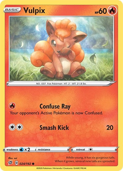 Vulpix (SWSH02: Rebel Clash) Near Mint