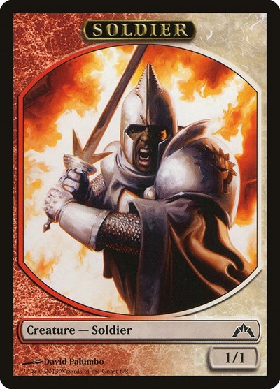 Soldier Token (Gatecrash) Near Mint