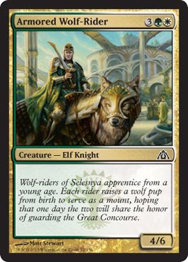 Armored Wolf - Rider (Dragon's Maze) Near Mint - Nick Nack's Full Frontal Attack