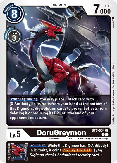 DoruGreymon (The Next Adventure) Near Mint