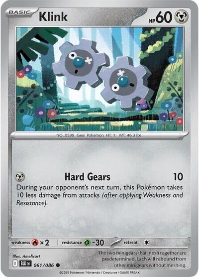 Klink (SV: Black Bolt) Near Mint Reverse Holofoil - Nick Nack's Full Frontal Attack