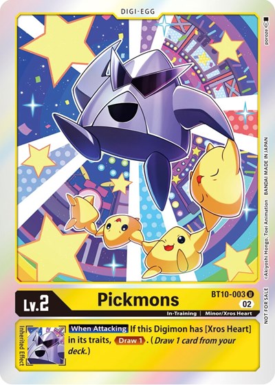 Pickmons (Official Tournament Pack Vol.8) (Xros Encounter) Near Mint Foil