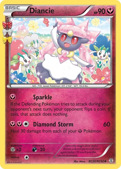 Diancie (Generations: Radiant Collection) Near Mint Holofoil