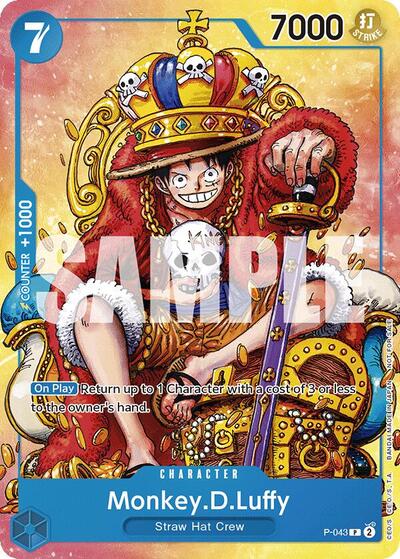 Monkey.D.Luffy (Convention Promo 2024) (One Piece Promotion Cards) Near Mint