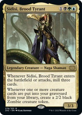 Sidisi, Brood Tyrant (Double Masters 2022) Near Mint - Nick Nack's Full Frontal Attack