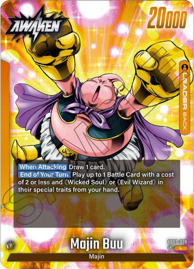 Bibidi // Majin Buu FB03-078 (Raging Roar) Near Mint
