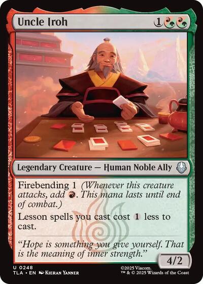 Uncle Iroh (Avatar: The Last Airbender) Near Mint - Nick Nack's Full Frontal Attack