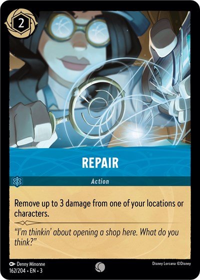Repair (Into the Inklands) Near Mint - Nick Nack's Full Frontal Attack