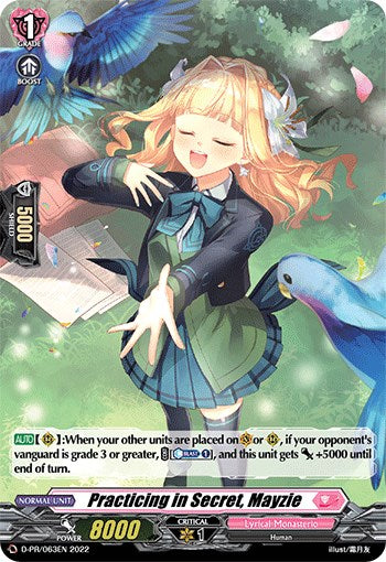 Practicing in Secret, Mayzie (D-PR/063EN) [D Promo Cards]