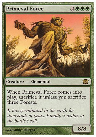 Primeval Force (8th Edition) Near Mint - Nick Nack's Full Frontal Attack
