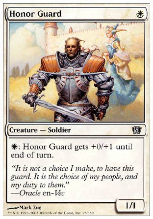 Honor Guard (8th Edition) Near Mint - Nick Nack's Full Frontal Attack