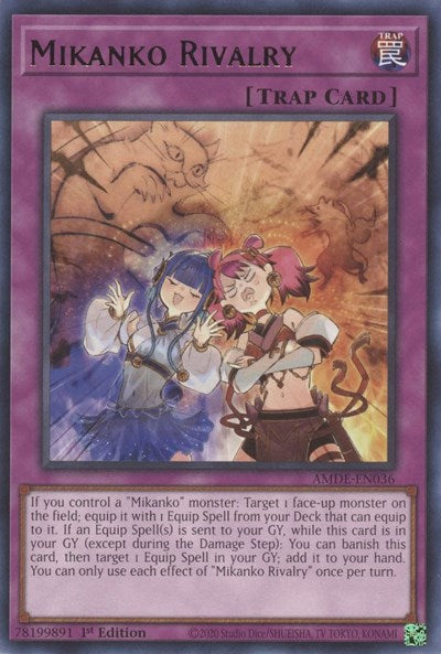 Mikanko Rivalry (Amazing Defenders) Light Play 1st Edition
