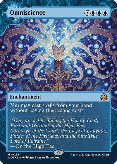 Omniscience (Wilds of Eldraine: Enchanting Tales) Near Mint