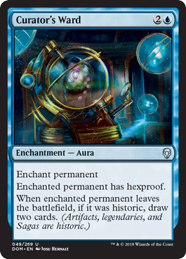 Curator's Ward (Dominaria) Near Mint - Nick Nack's Full Frontal Attack