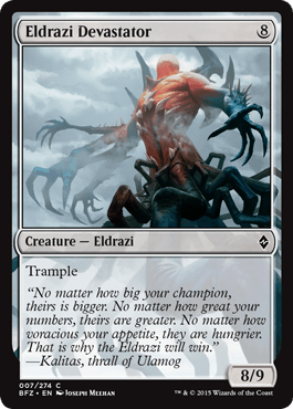Eldrazi Devastator (Battle for Zendikar) Near Mint - Nick Nack's Full Frontal Attack